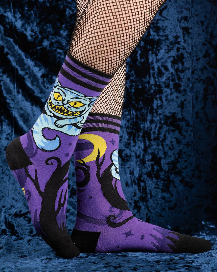 FootClothes LLC - Cheshire Cat Socks