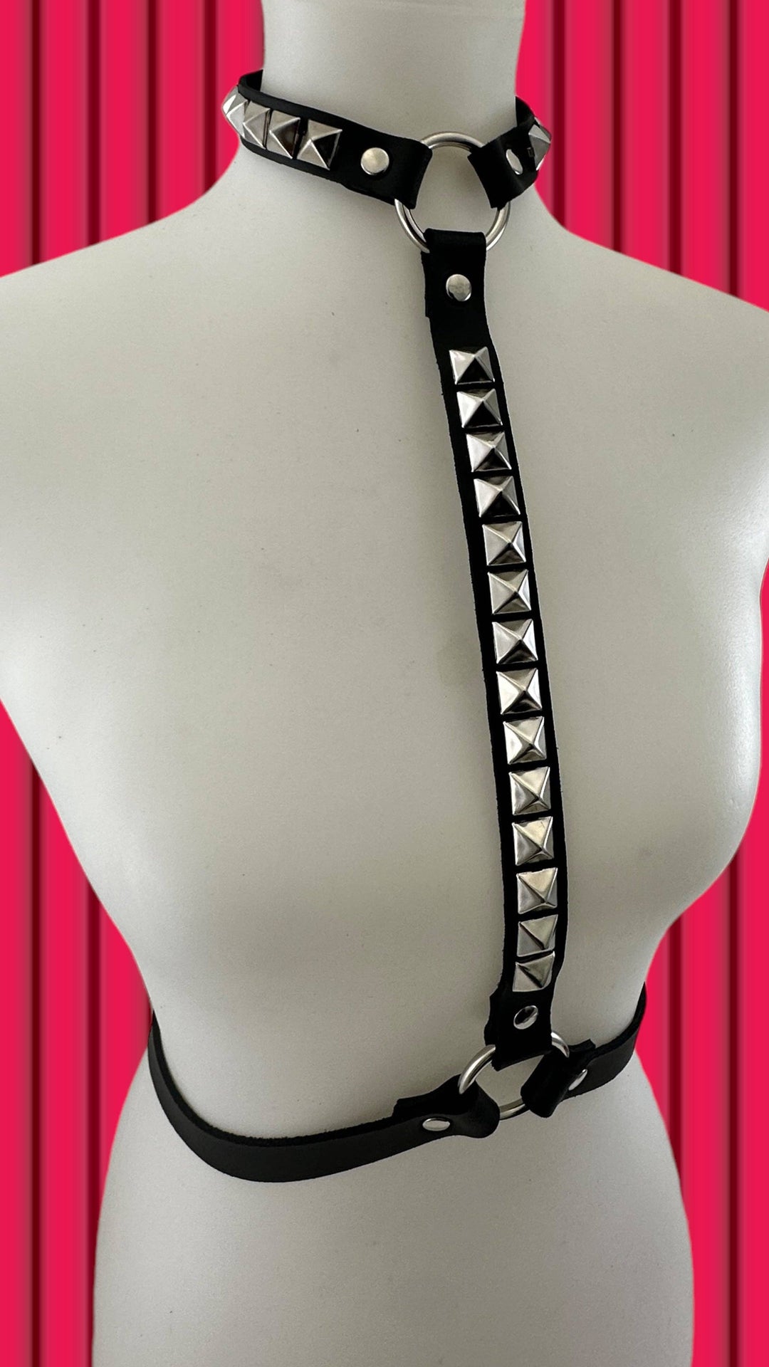 Funk Plus - H166 
STUDDED HARNESS: S-M