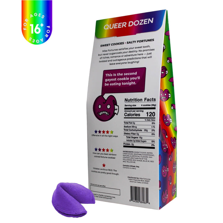 Miss Fortunes - The Queer Dozen - You Won't Find A Gayer Cookie On Faire
