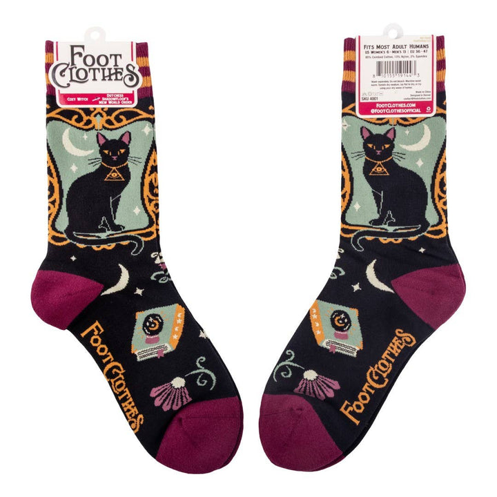 FootClothes LLC - Dutchess Shadowfloof's Mew World Order Crew Socks