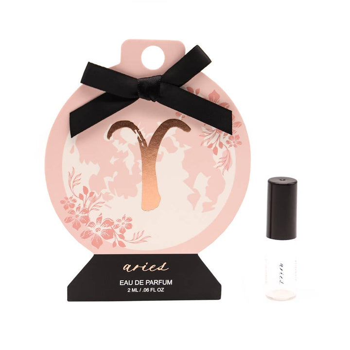 Zodica Perfumery - Zodiac Perfumette Card Pink: Libra