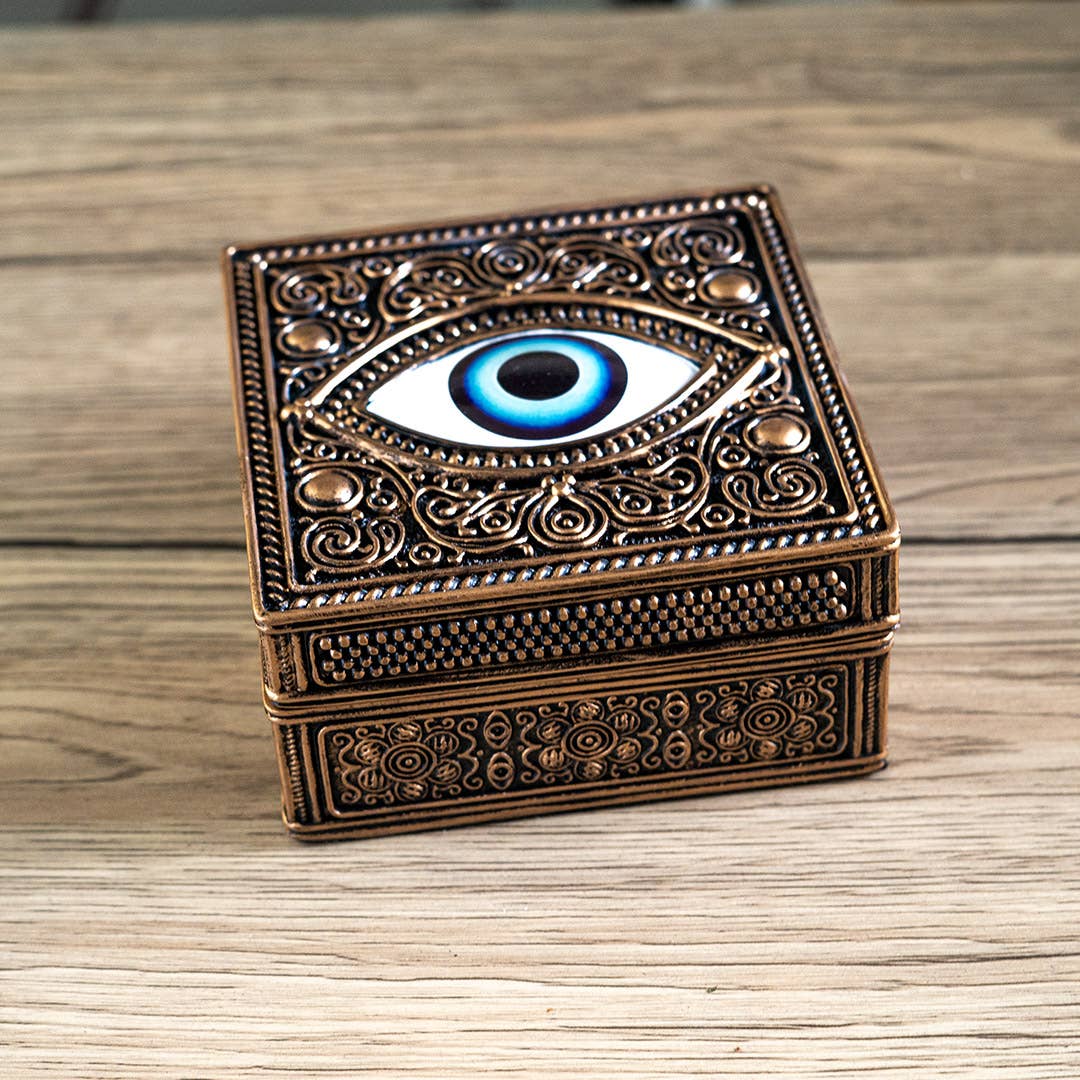 Evil Eye Square Box