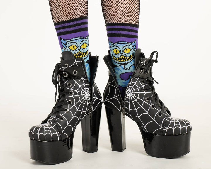 FootClothes LLC - Cheshire Cat Socks