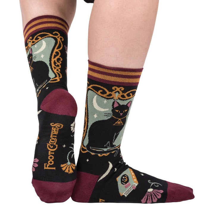FootClothes LLC - Dutchess Shadowfloof's Mew World Order Crew Socks