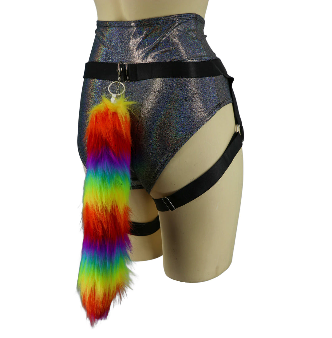 Western Fashion - RAINBOW FUR TAIL