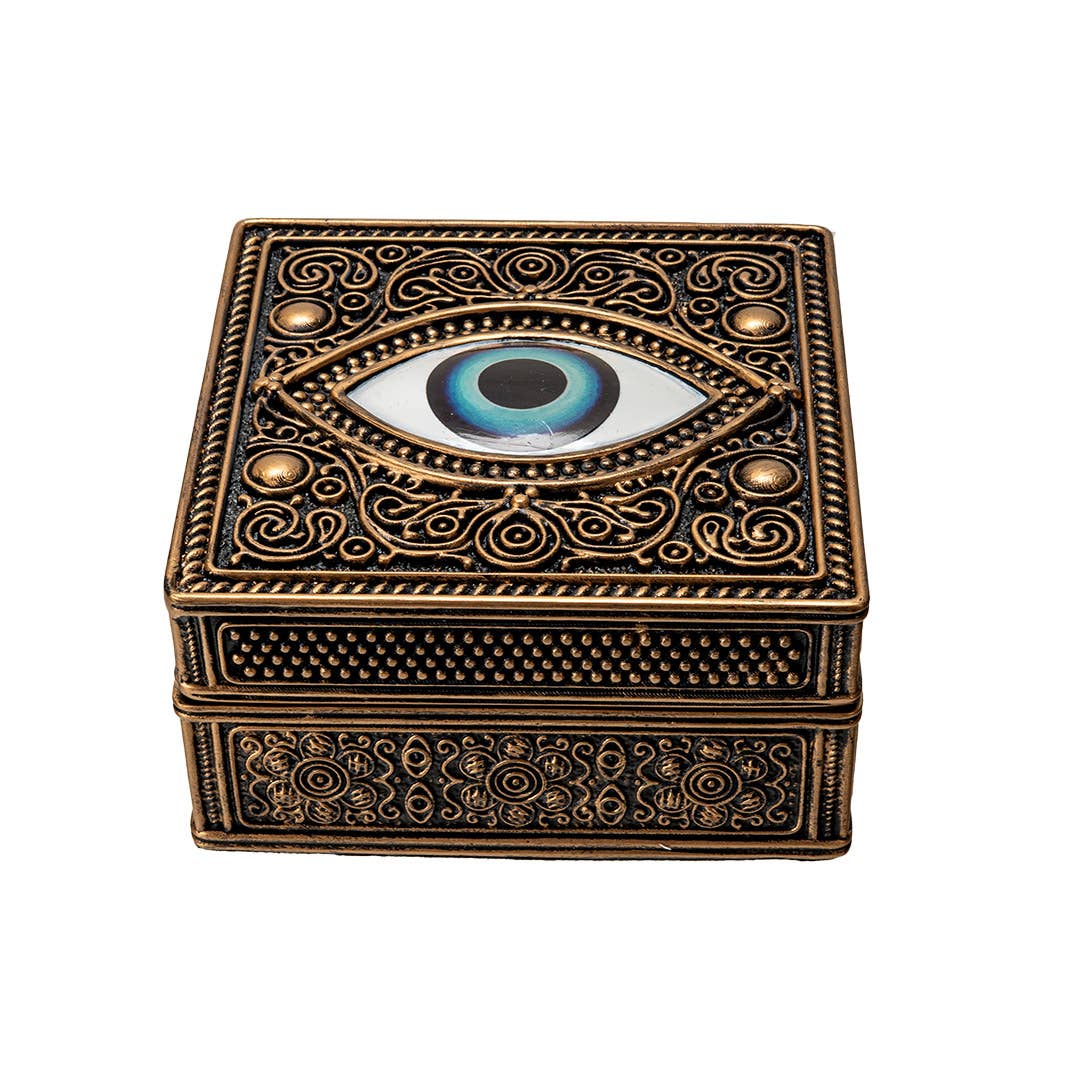 Evil Eye Square Box