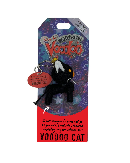 The H&H Group - Voodoo Cat - Watchover Voodoo Dolls - Keychain