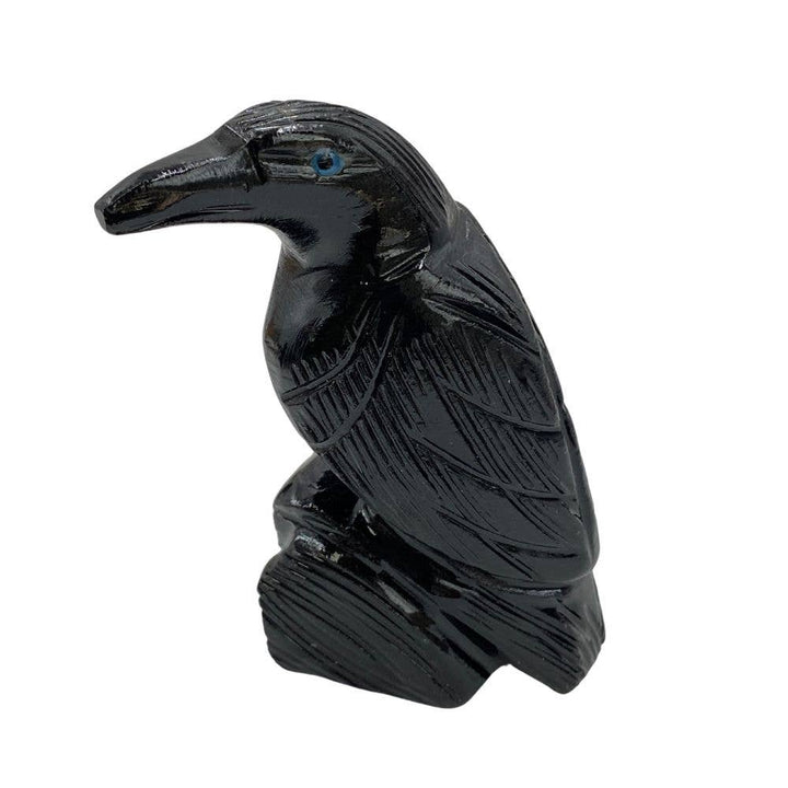 Crystal Animal - Onyx Raven
