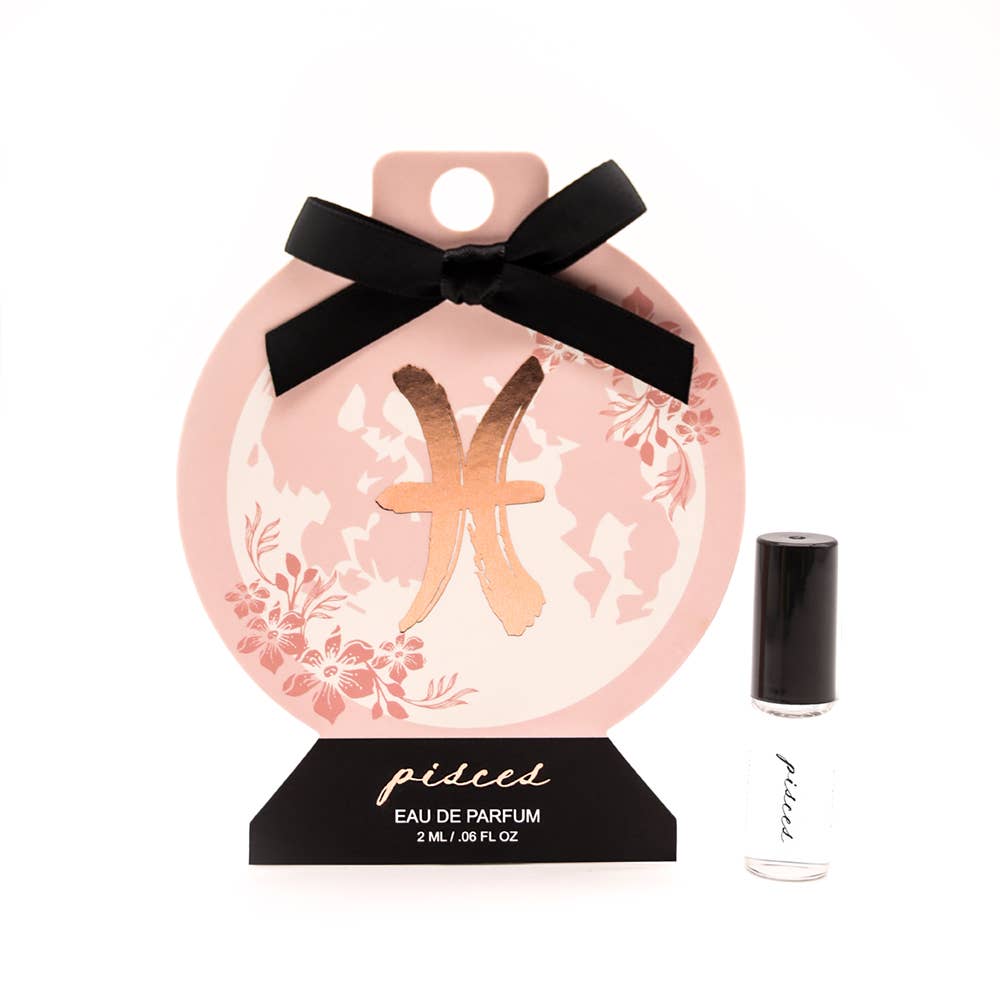 Zodica Perfumery - Zodiac Perfumette Card Pink: Pisces