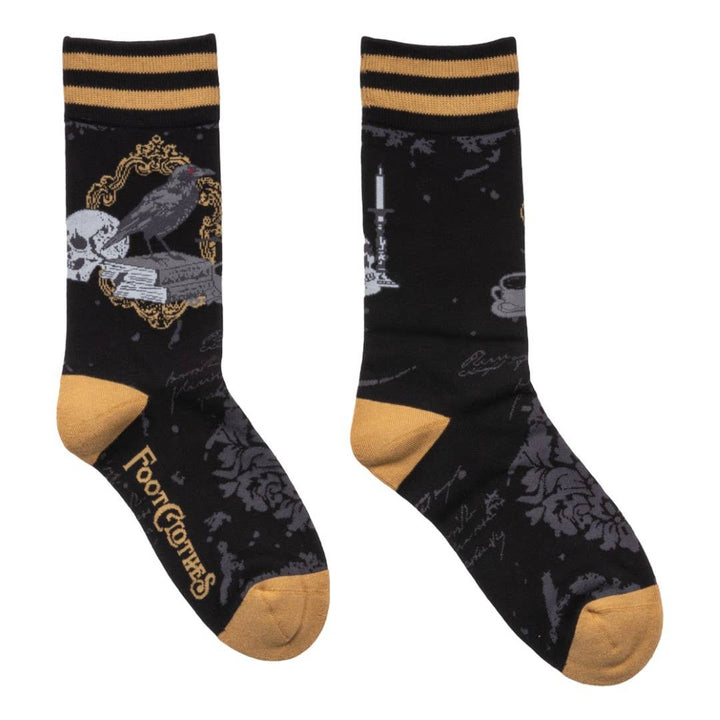 FootClothes LLC - Raven's Grimoire Crew Socks