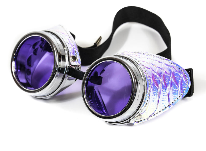 Funk Plus - G405RAINBOW-HOLOGRAPHIC RAINBOW SILVER FRAME: GLITTER