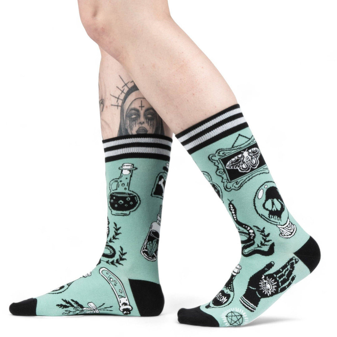 FootClothes LLC - Enchantmint Crew Socks
