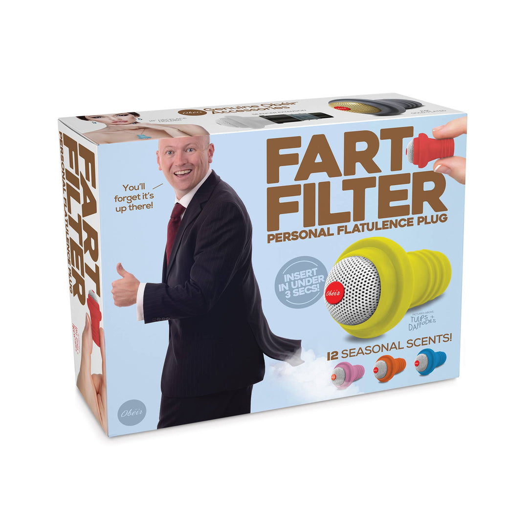 Prank-O - Small Prank Gift Box “Fart Filter” + “Mobile Rub” Gift Card Holder