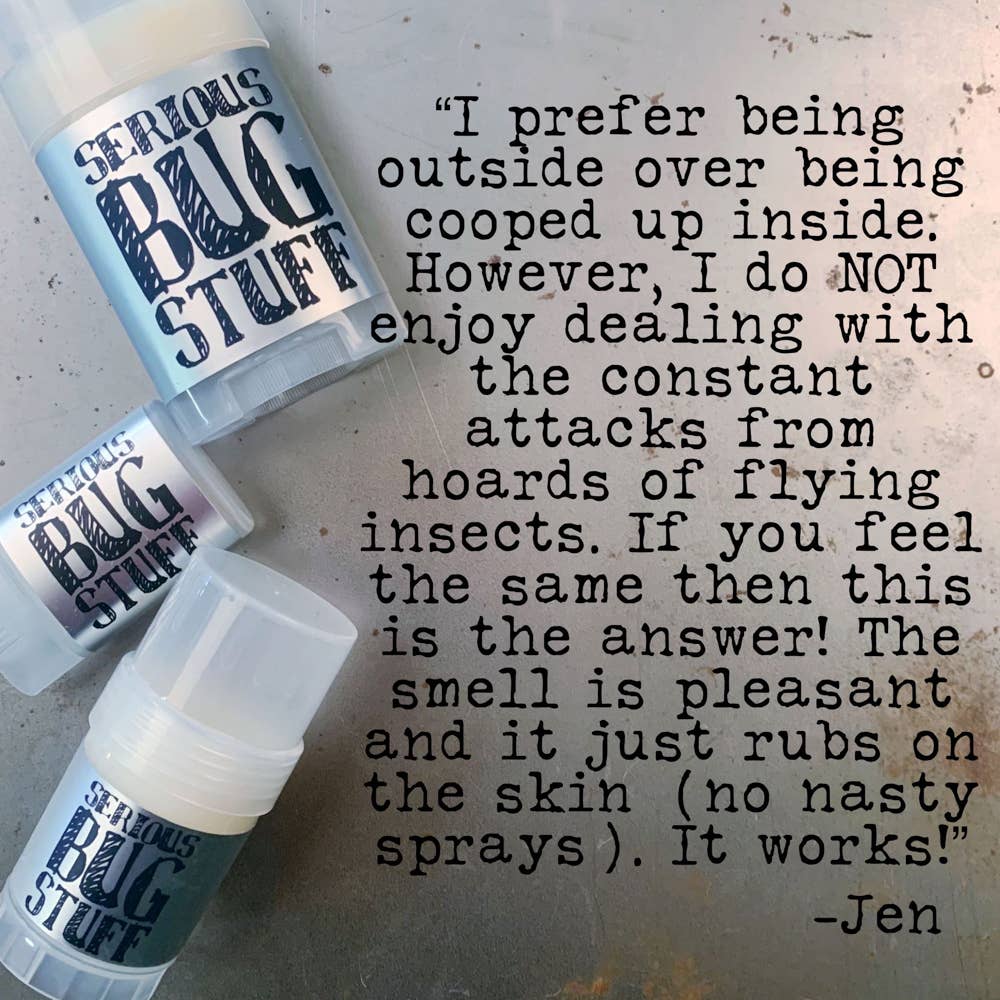 Serious Lip Balm - Serious Bug Stuff - F*CK BUGS BUG REPELLENT!