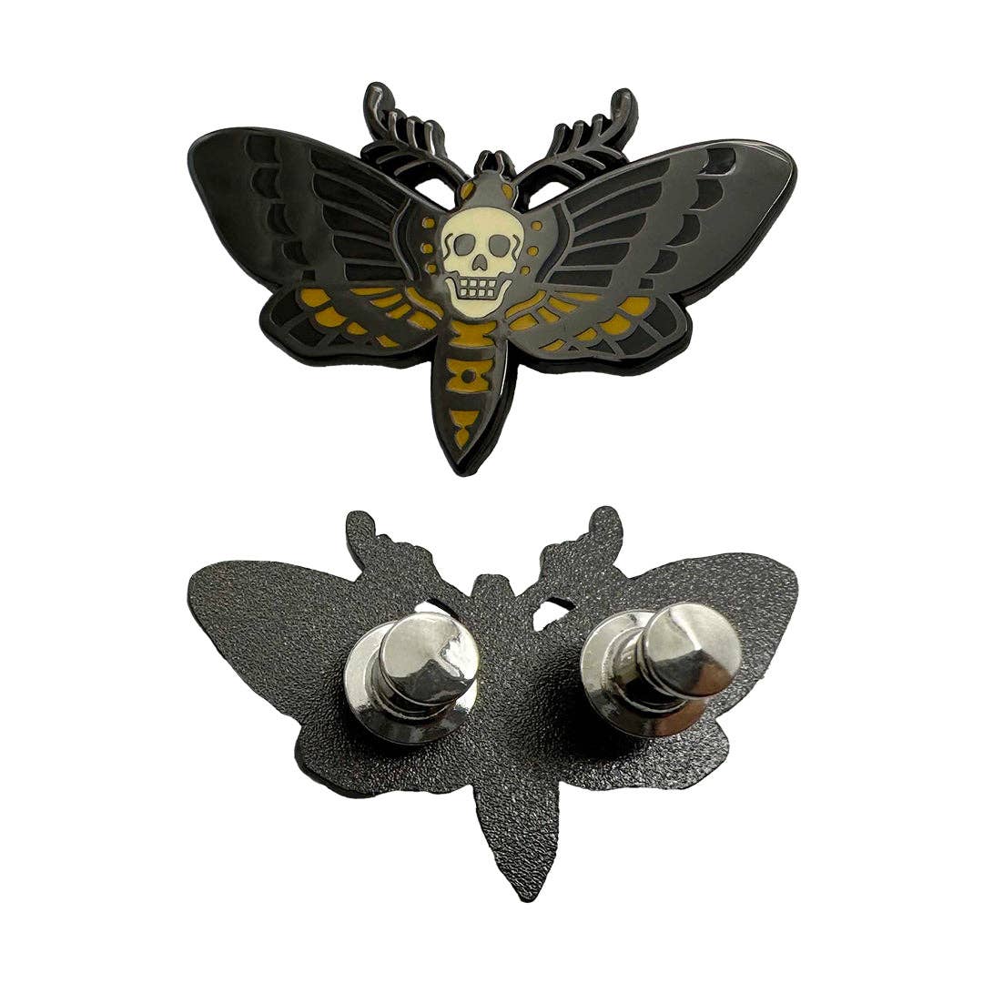 FootClothes LLC - LIMITED Death Moth Hard Enamel Pin