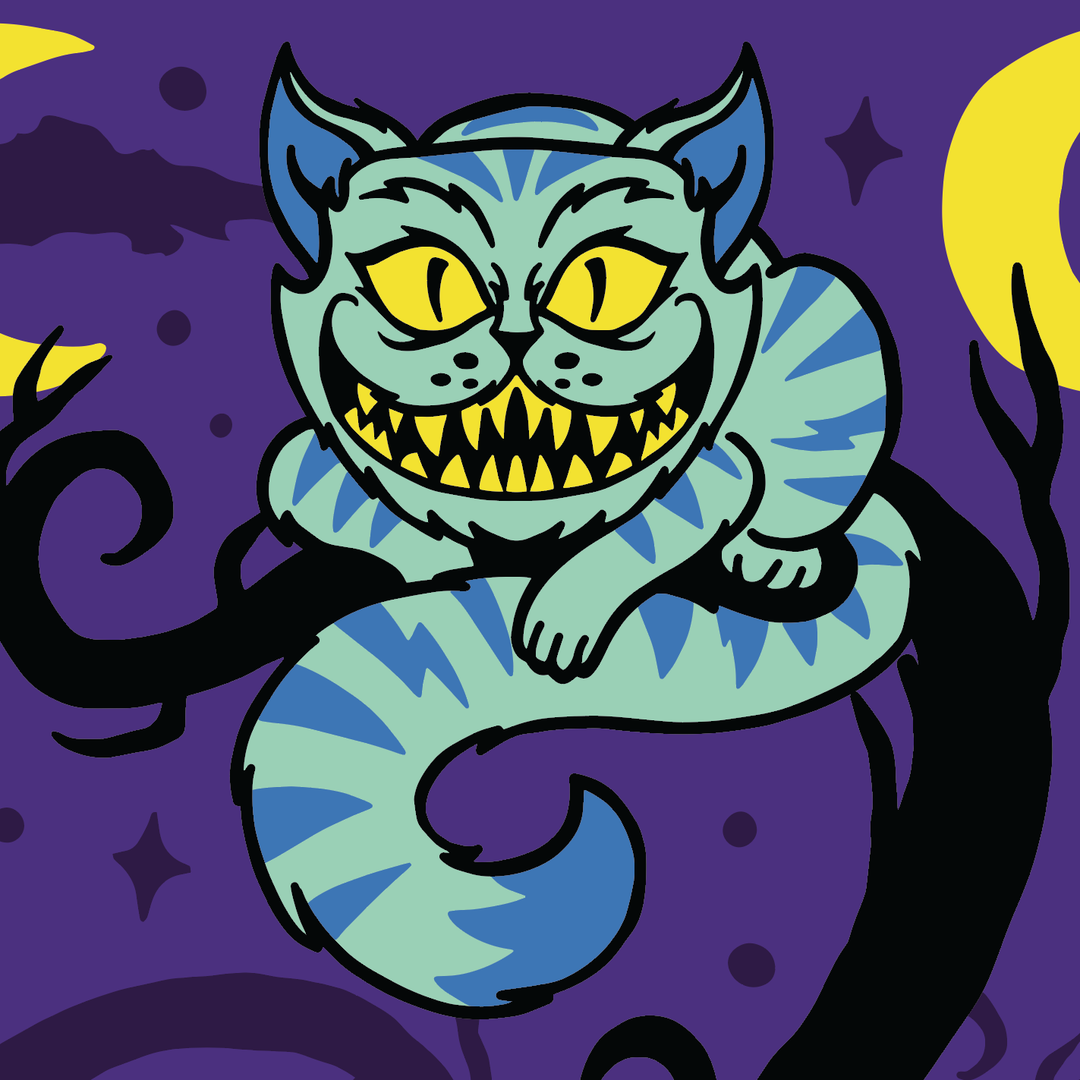 FootClothes LLC - Cheshire Cat Socks