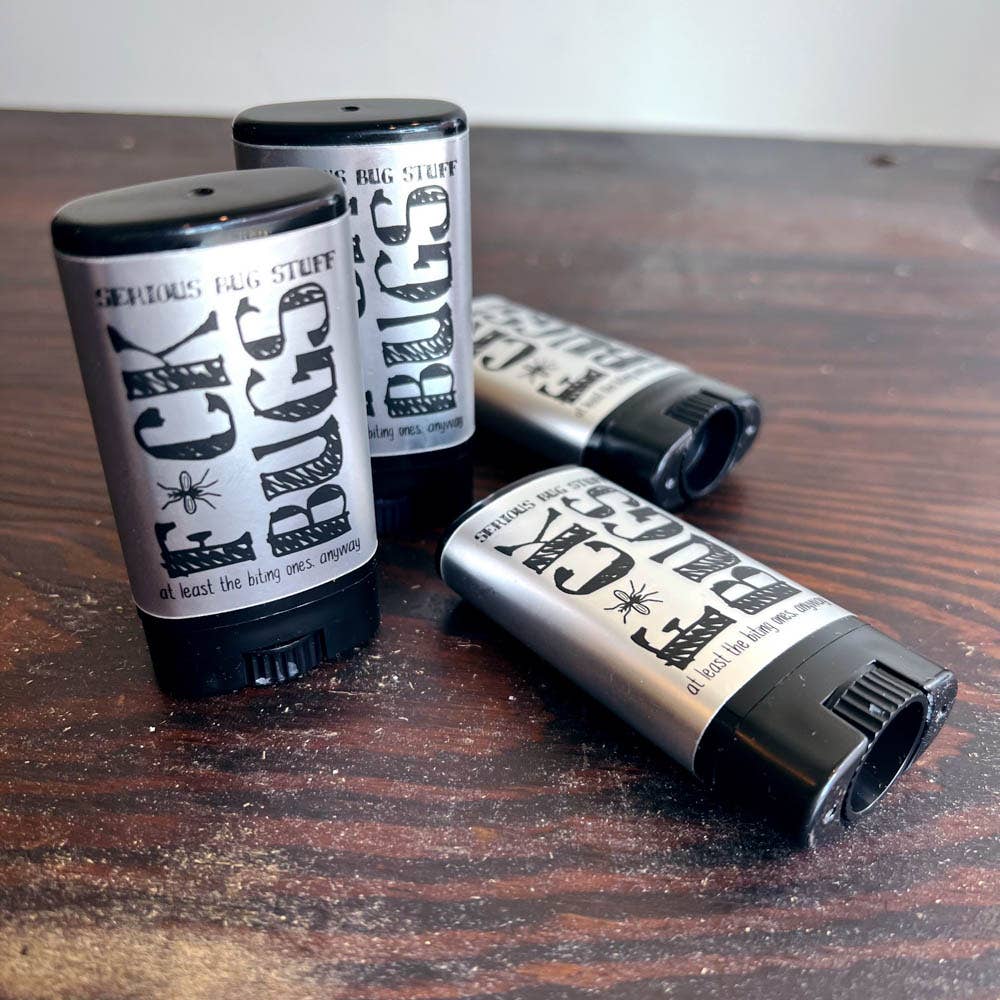 Serious Lip Balm - Serious Bug Stuff - F*CK BUGS BUG REPELLENT!
