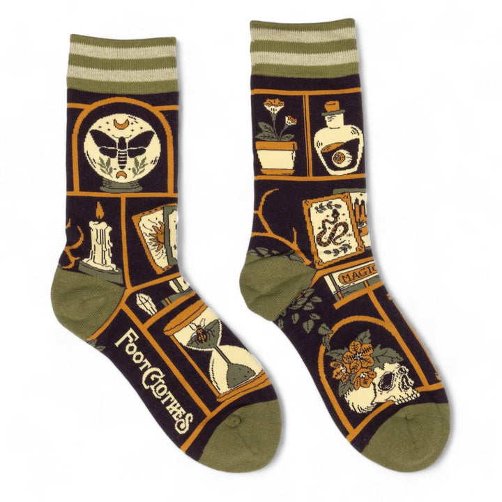 FootClothes LLC - Cabinet of Curiosities Crew Socks