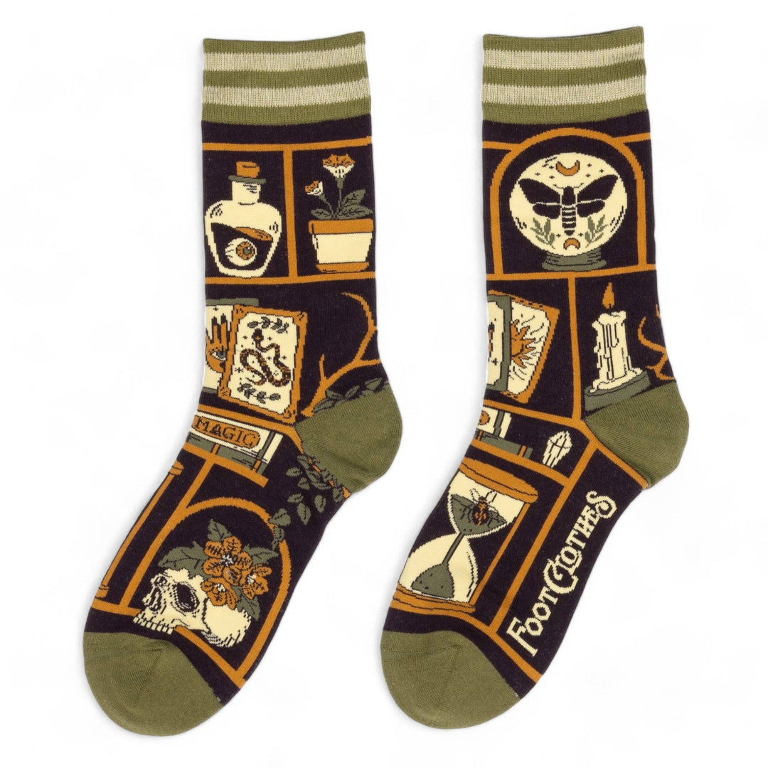 FootClothes LLC - Cabinet of Curiosities Crew Socks