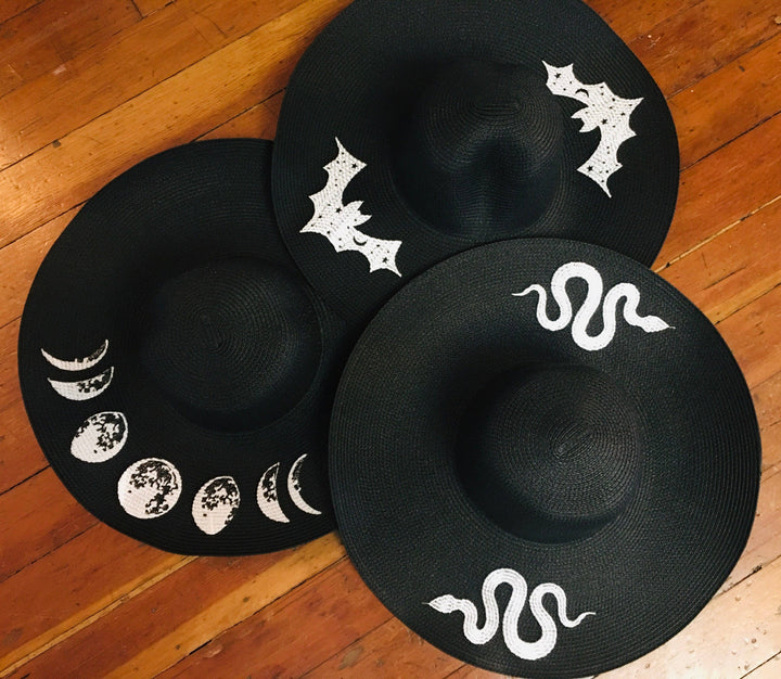 Floppy Sun Hat - XL Brim - Snakes