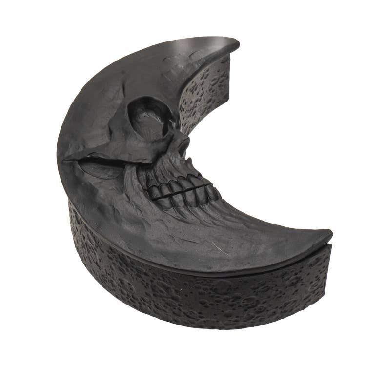 Black Skull Moon Box