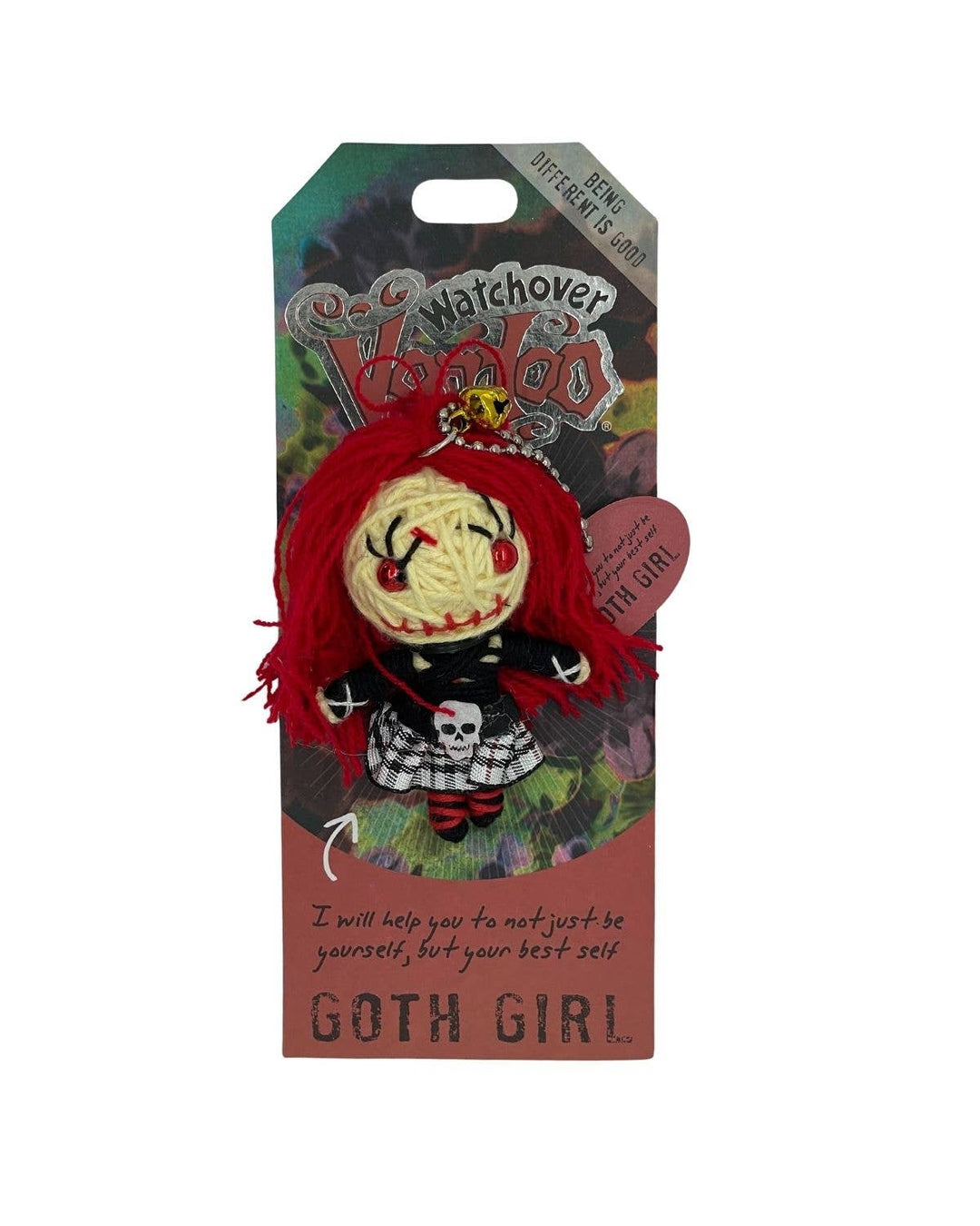 The H&H Group - Goth Girl - Watchover Voodoo Dolls - Keychain