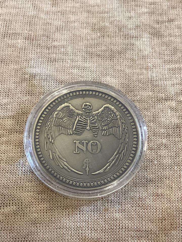 Yes/No Coin (in plastic holder)