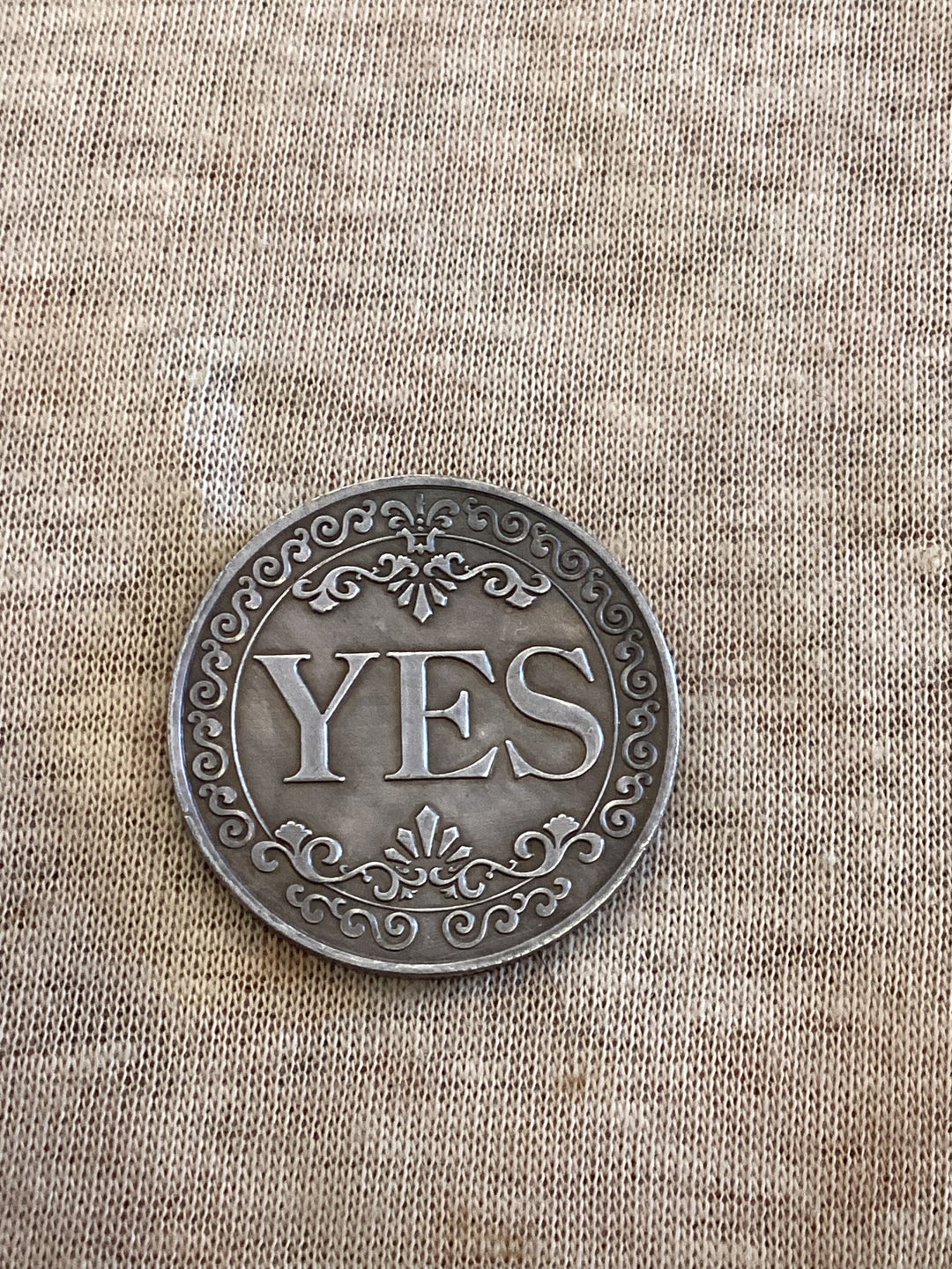 Yes/No Coin (no holder)