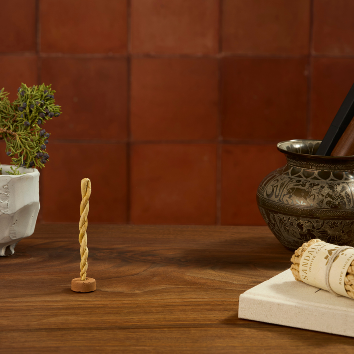 GeoCentral - Sandalwood Rope Incense Bundle – Plastic Free