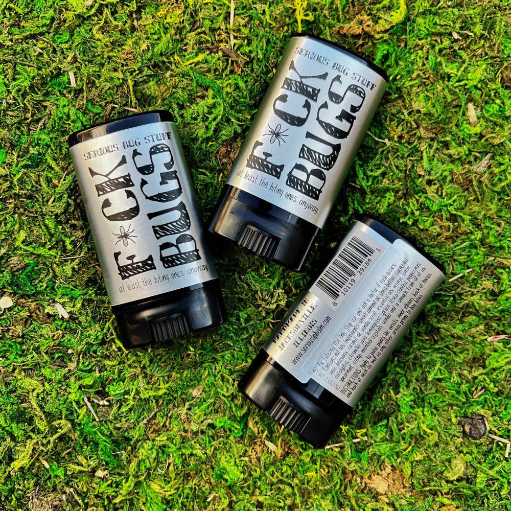Serious Lip Balm - Serious Bug Stuff - F*CK BUGS BUG REPELLENT!