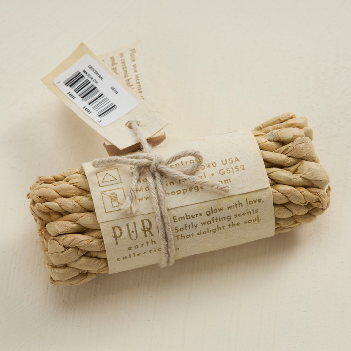 GeoCentral - Sandalwood Rope Incense Bundle – Plastic Free