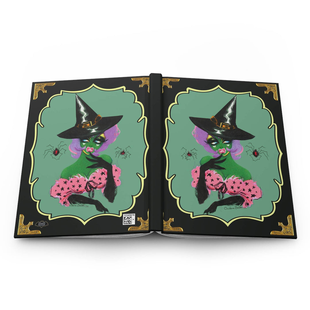 Asunder Bazaar - Resting Witch Face Matte Hardcover Journal