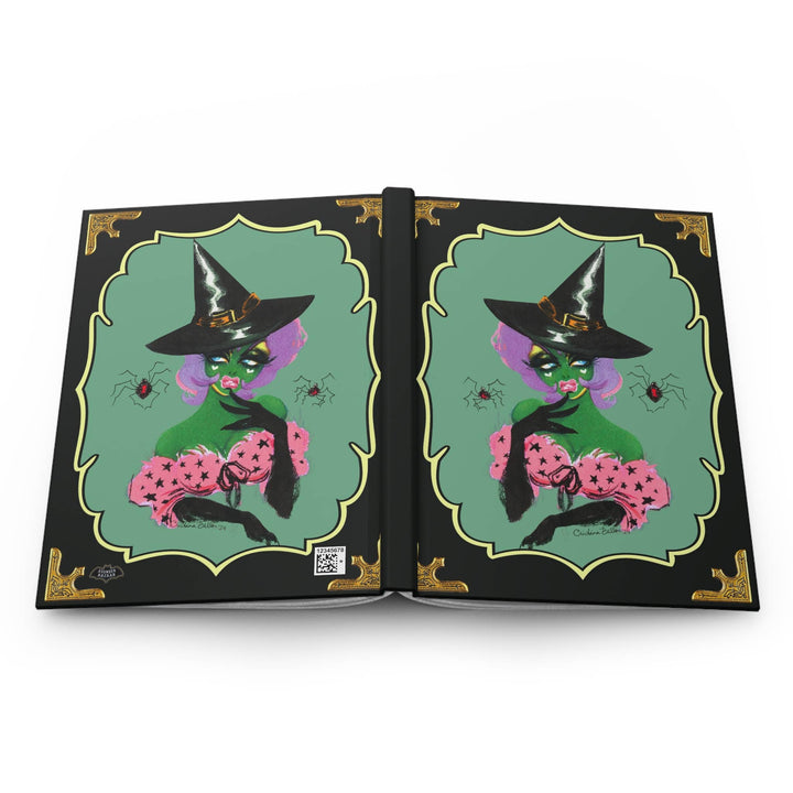 Asunder Bazaar - Resting Witch Face Matte Hardcover Journal