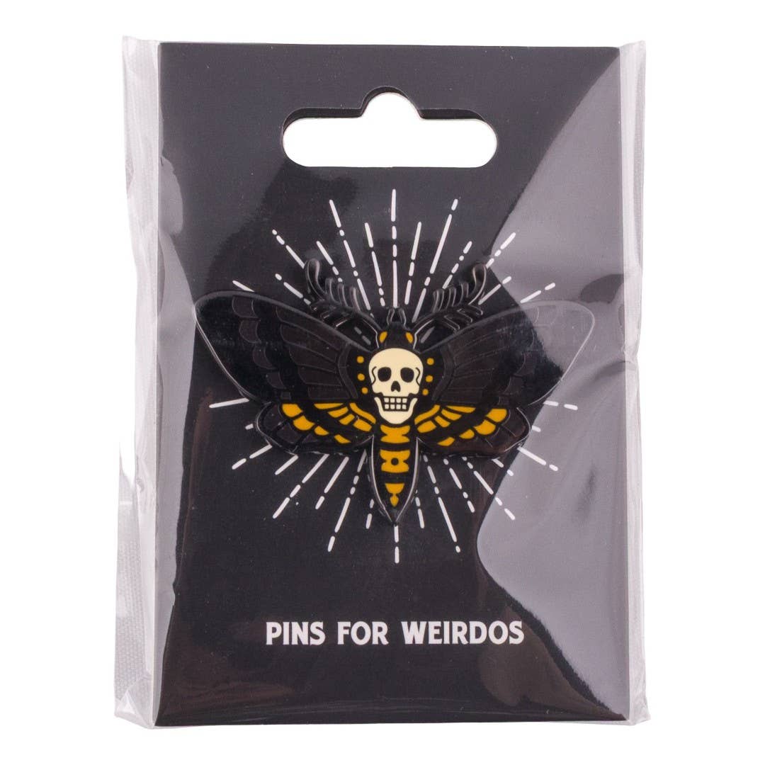 FootClothes LLC - LIMITED Death Moth Hard Enamel Pin
