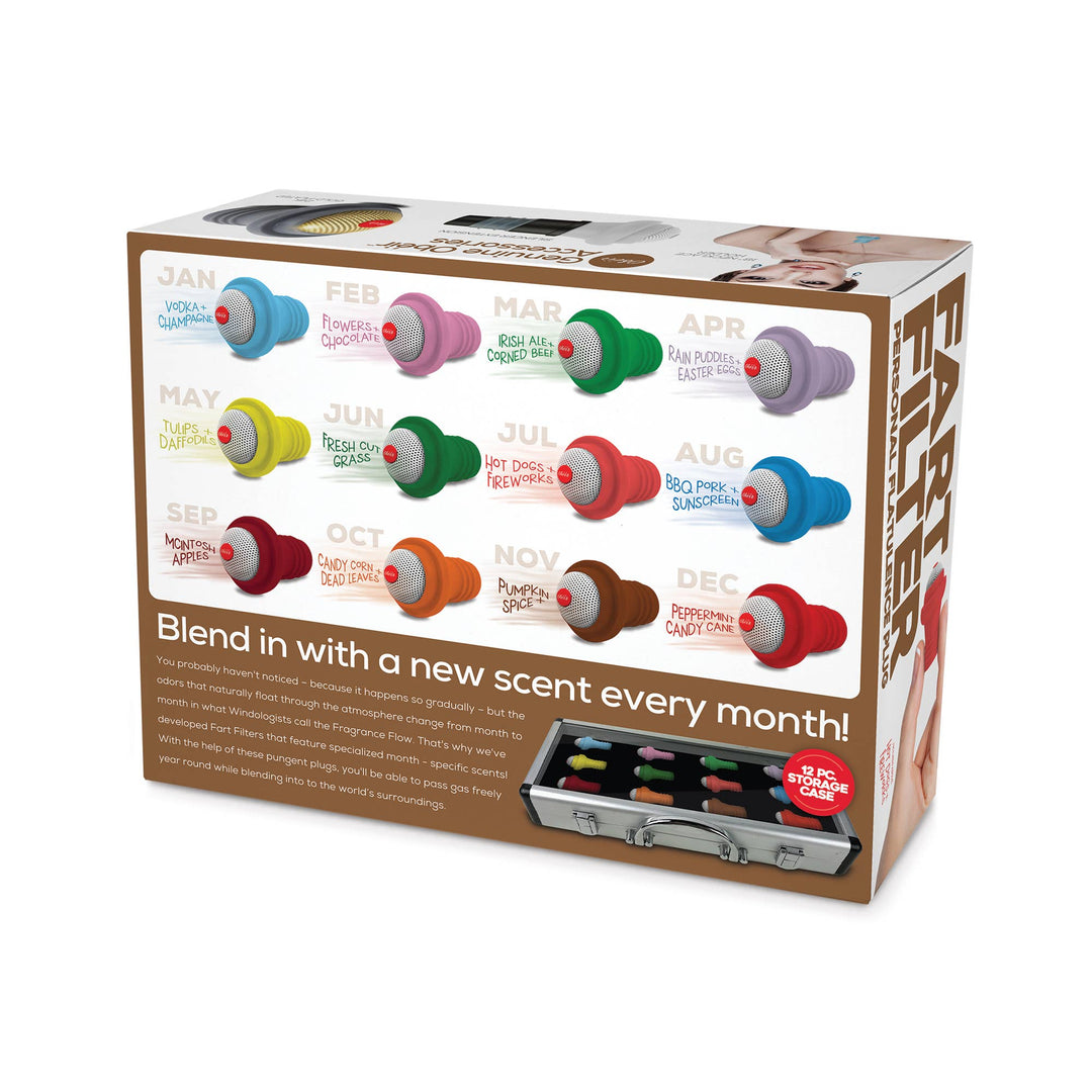 Prank-O - Small Prank Gift Box “Fart Filter” + “Mobile Rub” Gift Card Holder