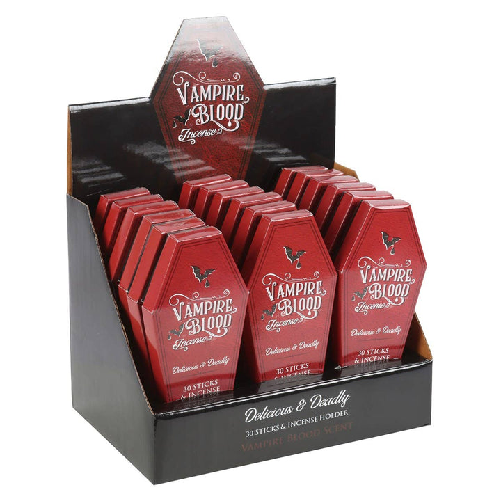 Vampire Blood Coffin Incense with Holder