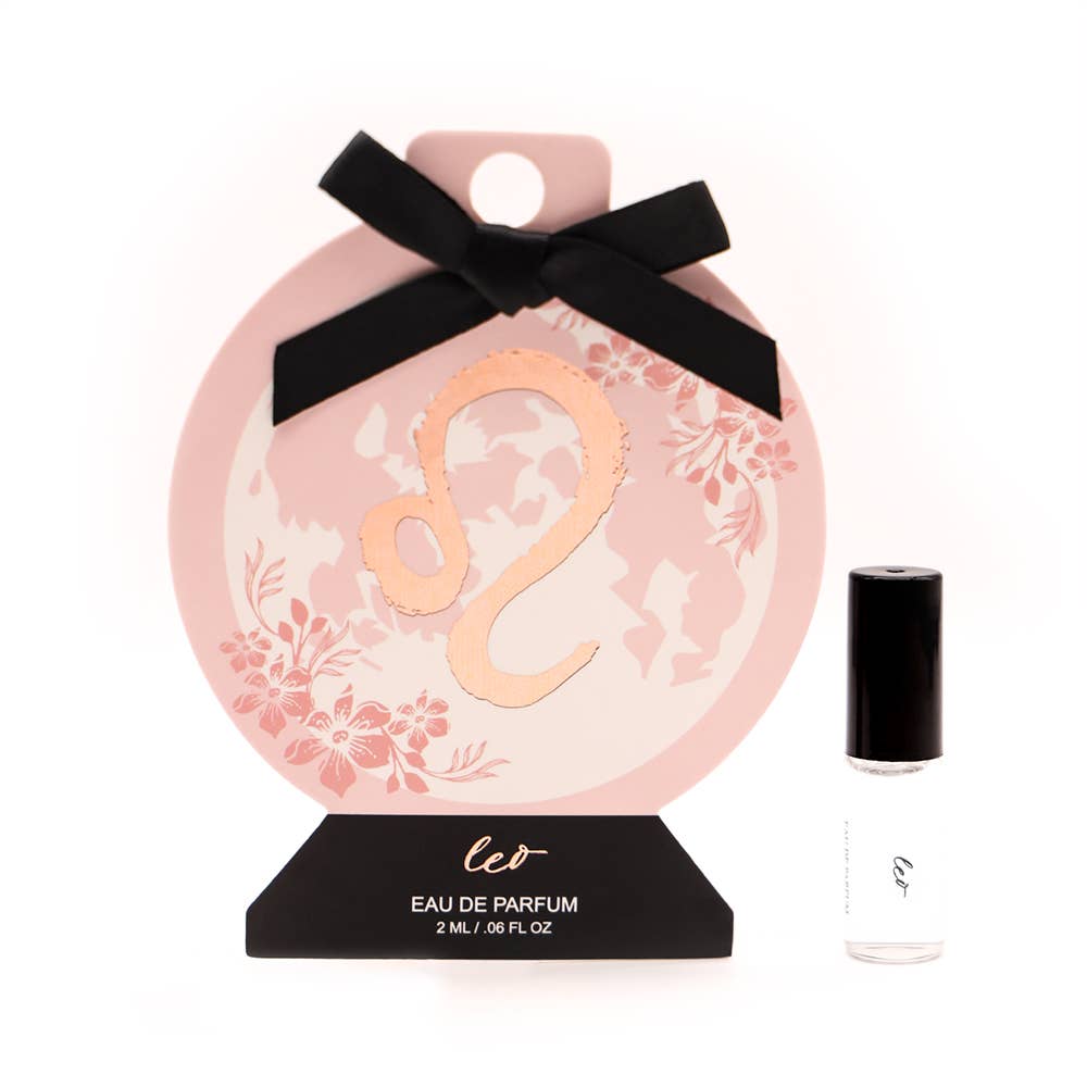 Zodica Perfumery - Zodiac Perfumette Card Pink: Libra