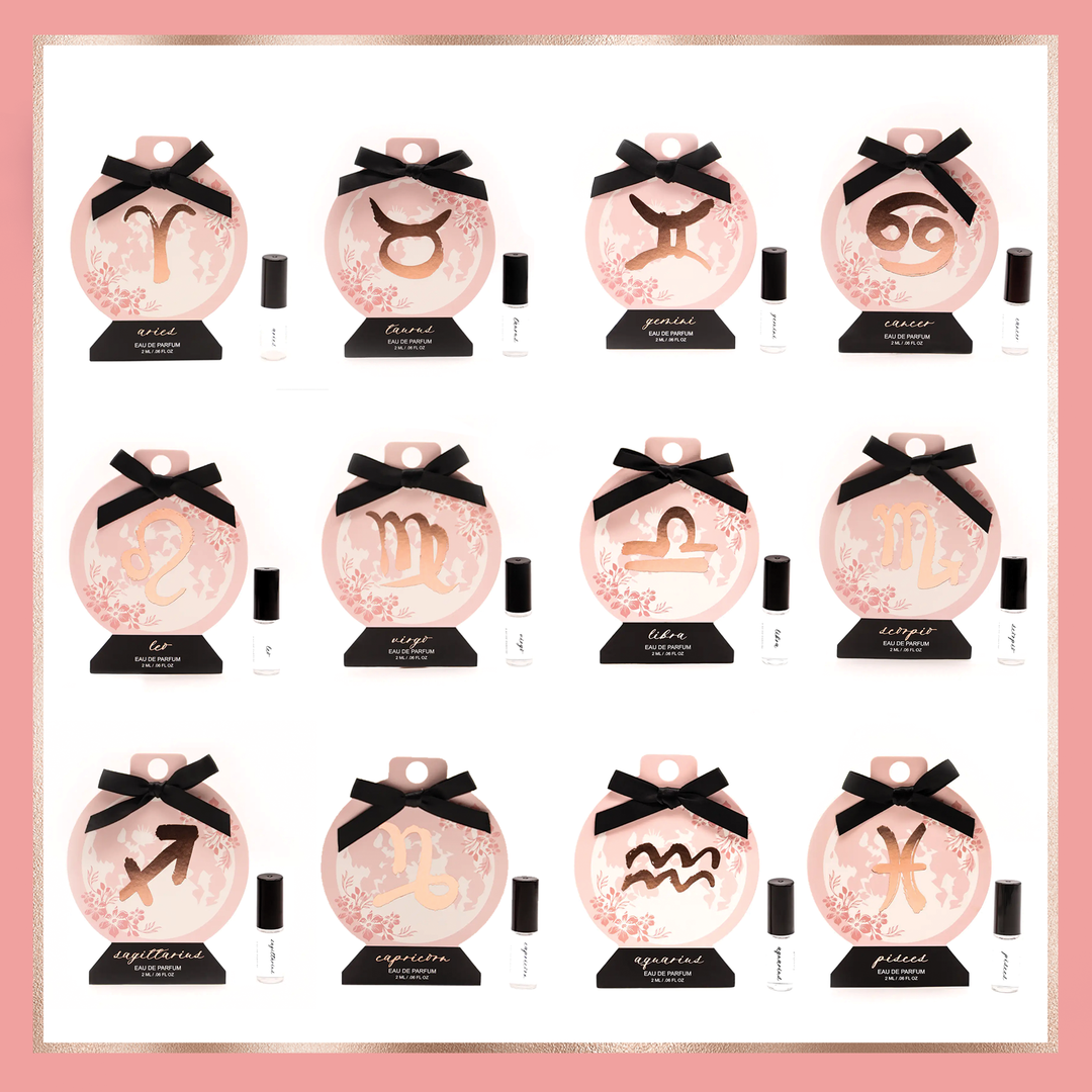 Zodica Perfumery - Zodiac Perfumette Card Pink: Pisces