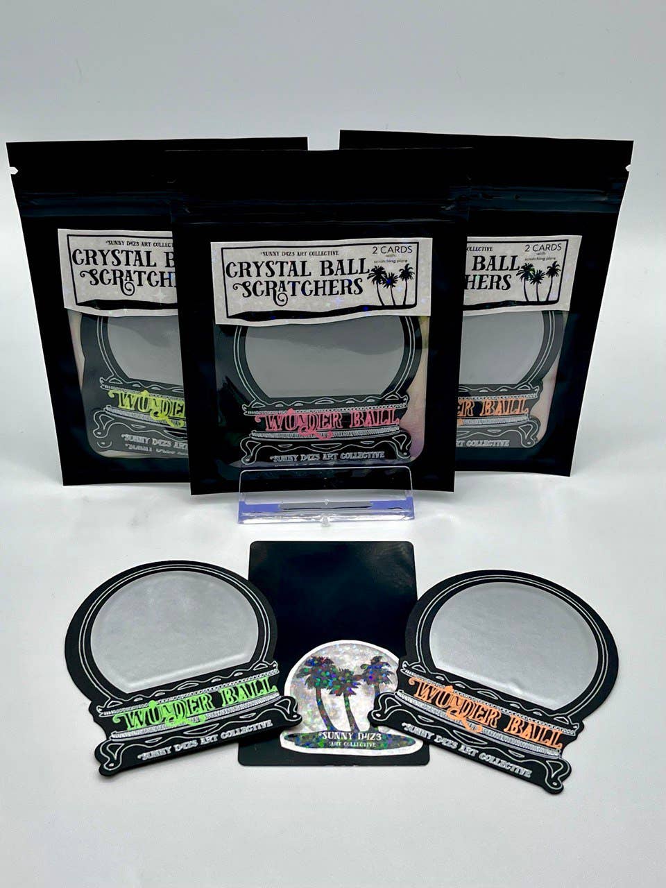 Sunny D4z3 Art Collective - Crystal Ball Scratch Off