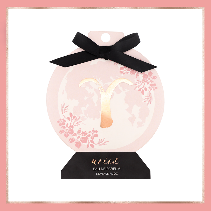 Zodica Perfumery - Zodiac Perfumette Card Pink: Libra