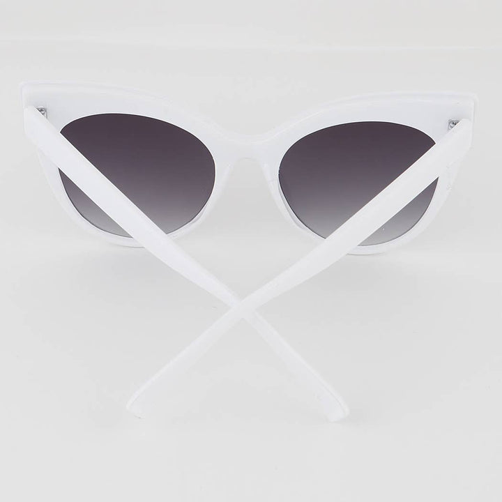 Simple Cat Eye Sunglasses: Mix Color