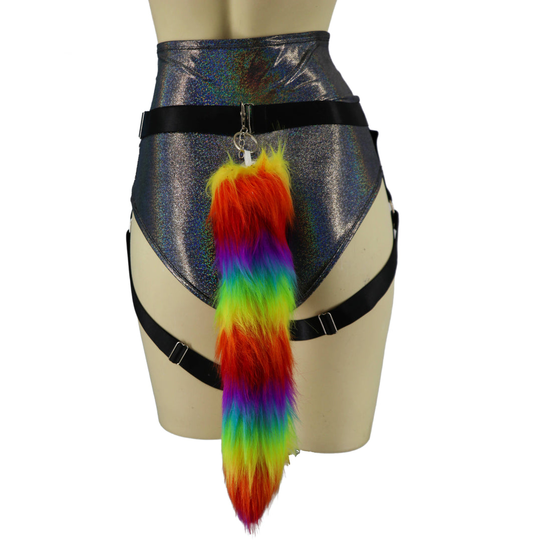Western Fashion - RAINBOW FUR TAIL