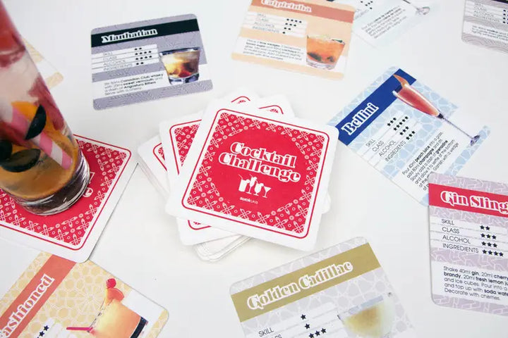 Cocktail Challenge Beer Mats