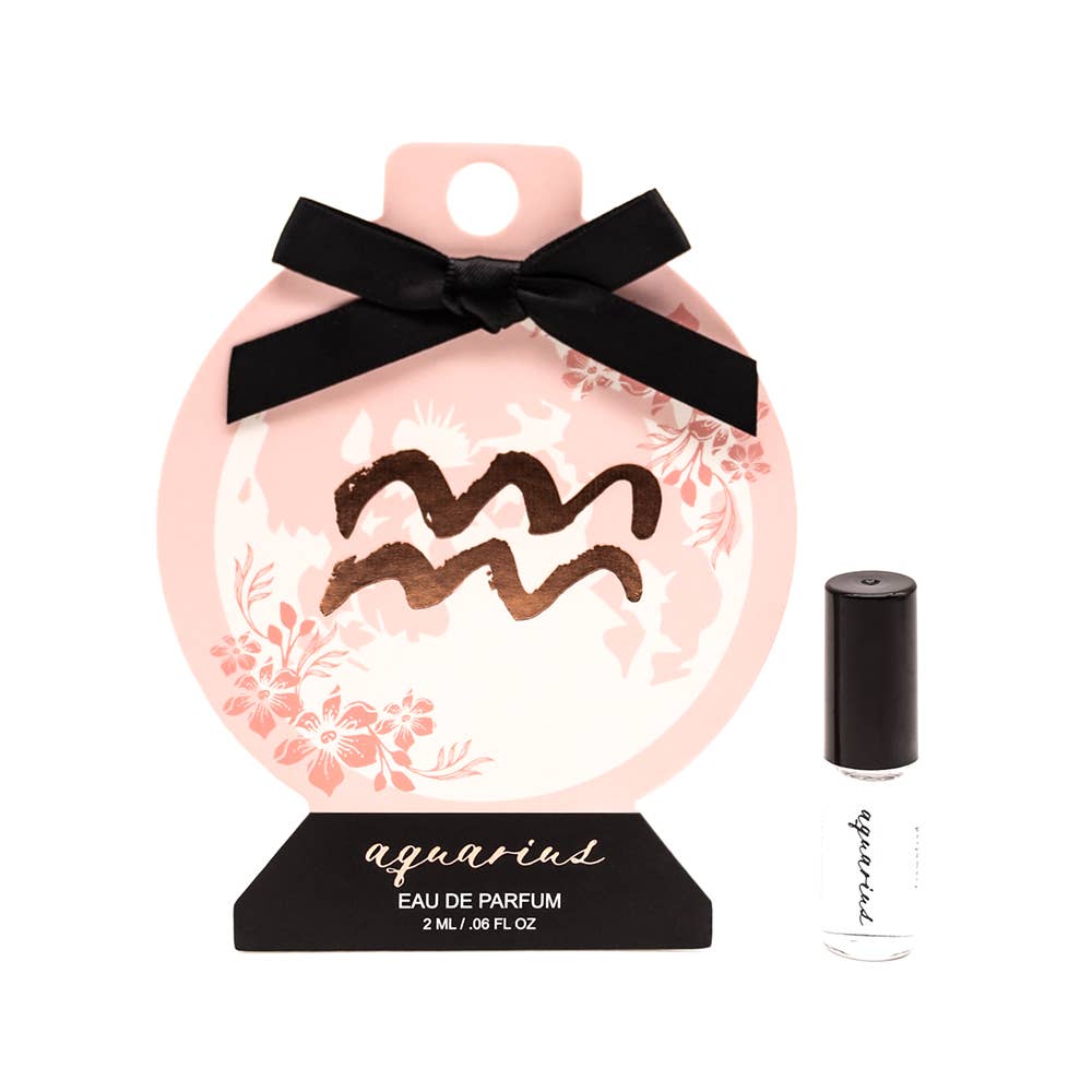 Zodica Perfumery - Zodiac Perfumette Card Pink: Libra