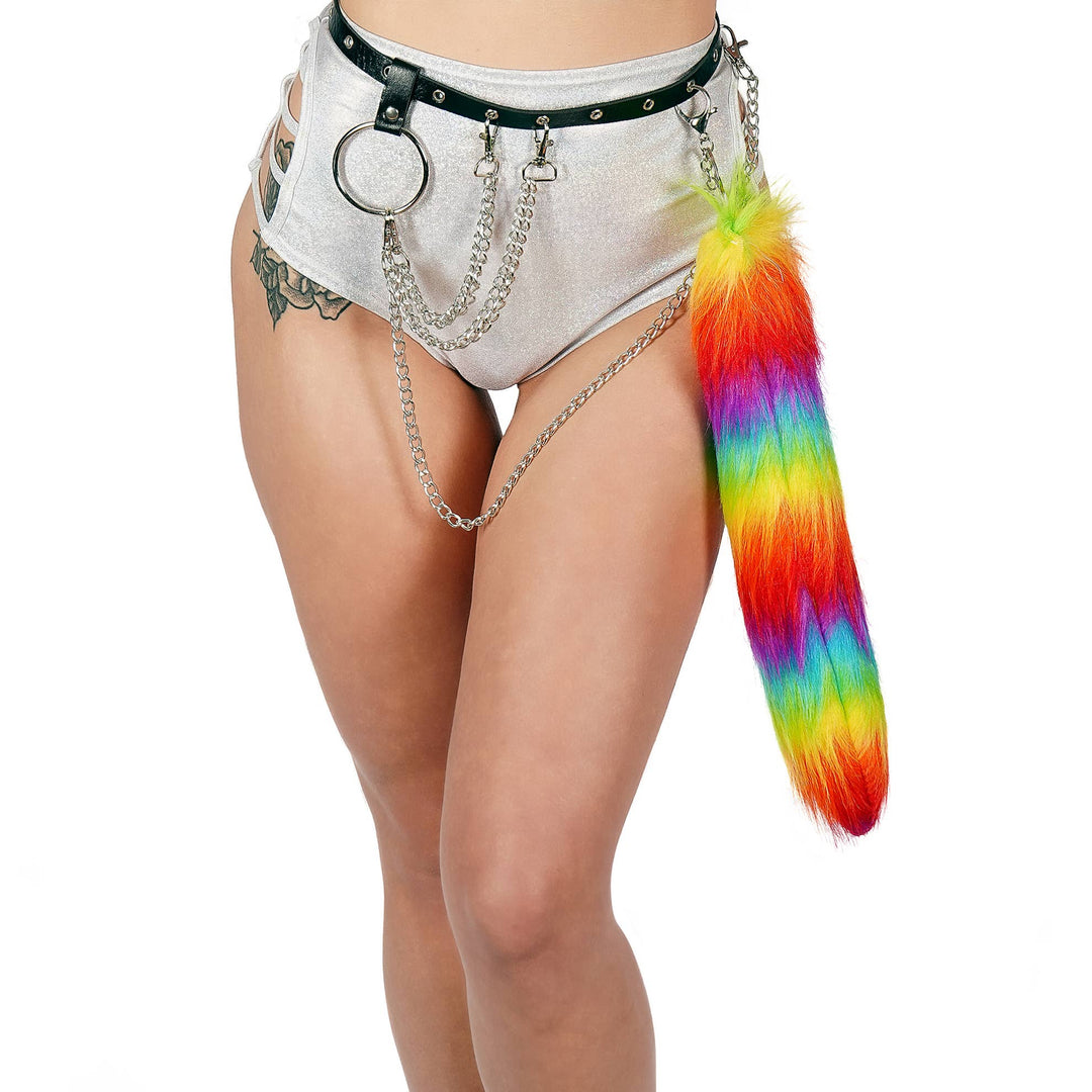 Western Fashion - RAINBOW FUR TAIL