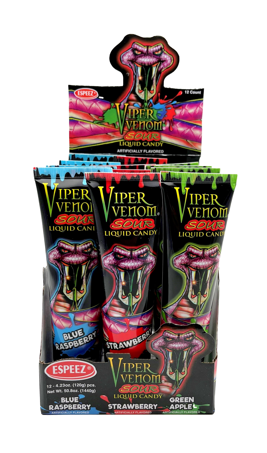 Grandpa Joe's Candy Shop - Viper Venom Sour Liquid Candy, Sour Candy