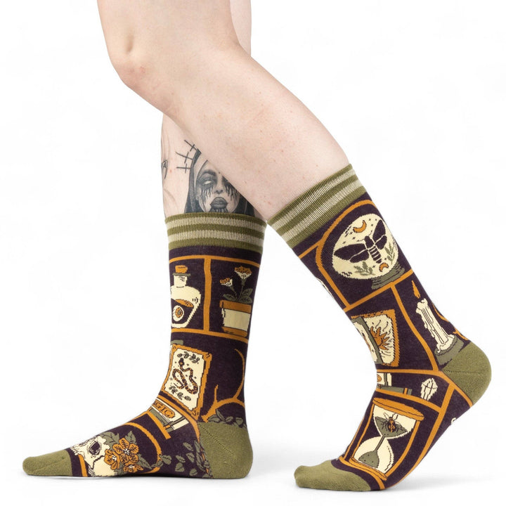 FootClothes LLC - Cabinet of Curiosities Crew Socks