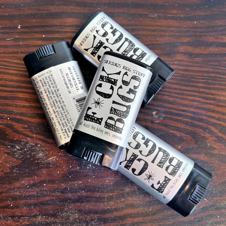 Serious Lip Balm - Serious Bug Stuff - F*CK BUGS BUG REPELLENT!