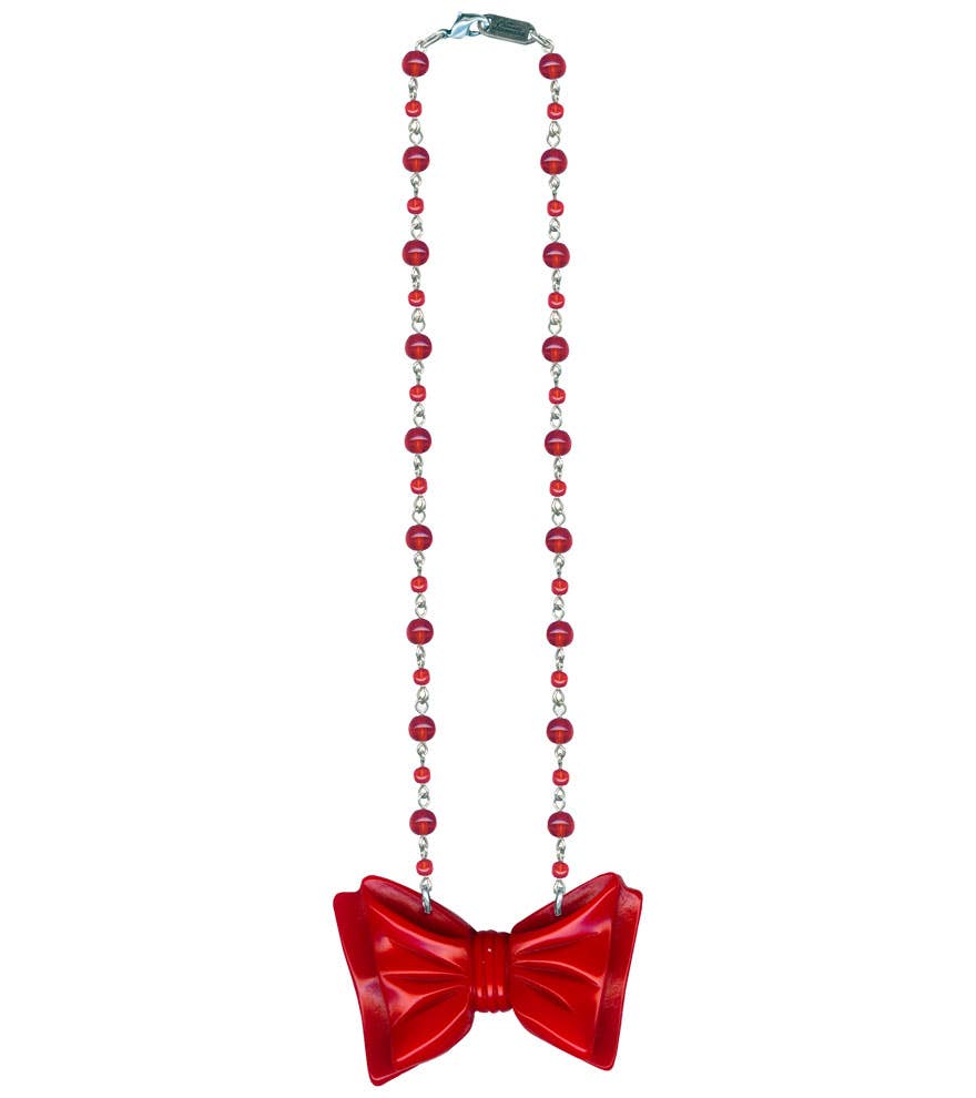 Classic Hardware - Perky Bow Retrolite Necklace