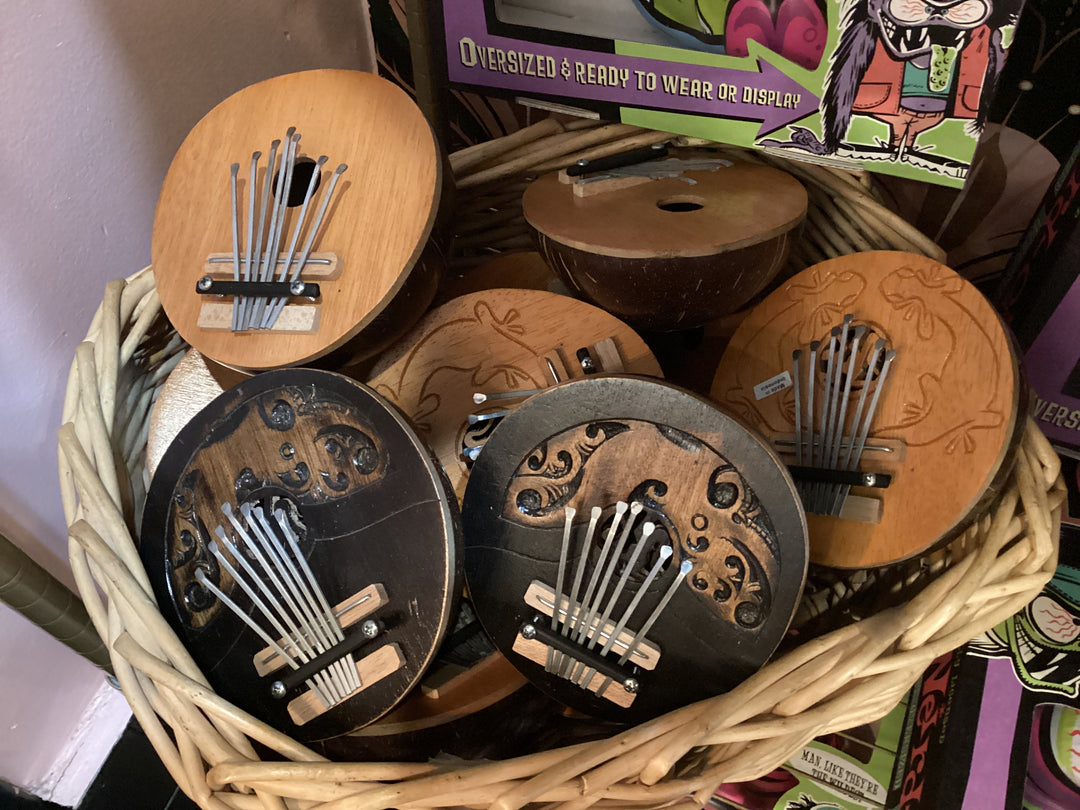 Coconut Calimba Finger Piano